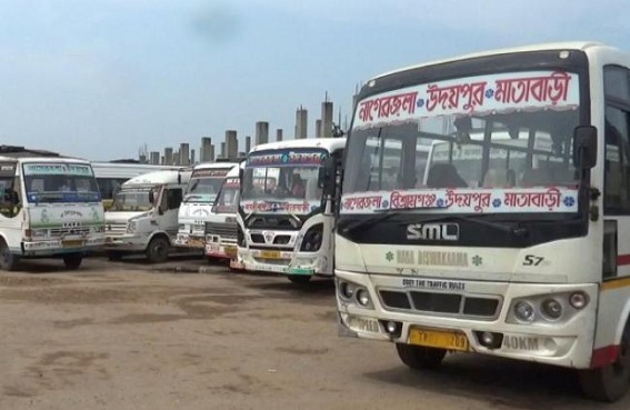 Road Transport Services Paralyzed in Tripura as Bus owners shutdown bus services in seeking passengers fare hikes Road Transport Services Paralyzed in Tripura as Bus owners shutdown bus services in seeking passengers fare hikes